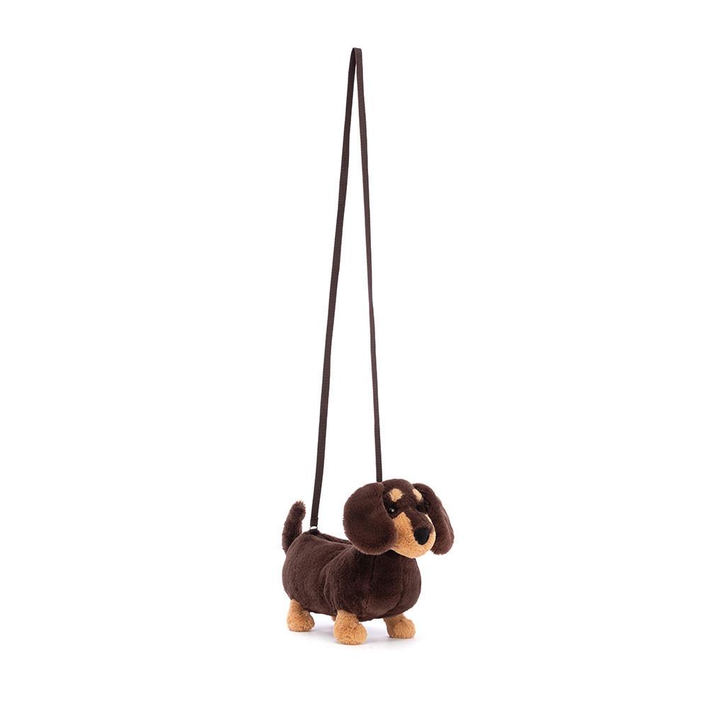 Jellycat Otto Sausage Dog 16cm x 7cm x 22cm Tasche Braun | Deutschland  432-HQLWZT
