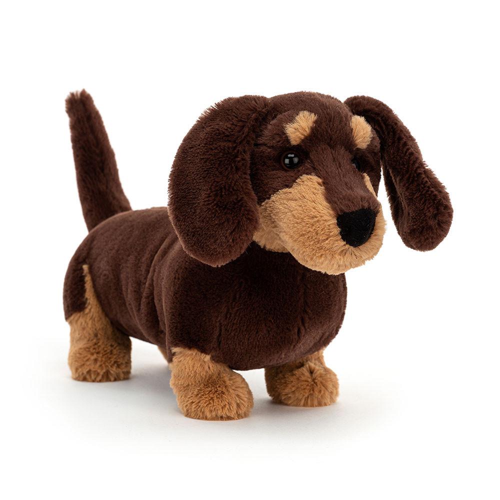 Jellycat Otto Sausage Dog 19cm x 9cm x 29cm Animals Braun | Deutschland  869-CAUVFP