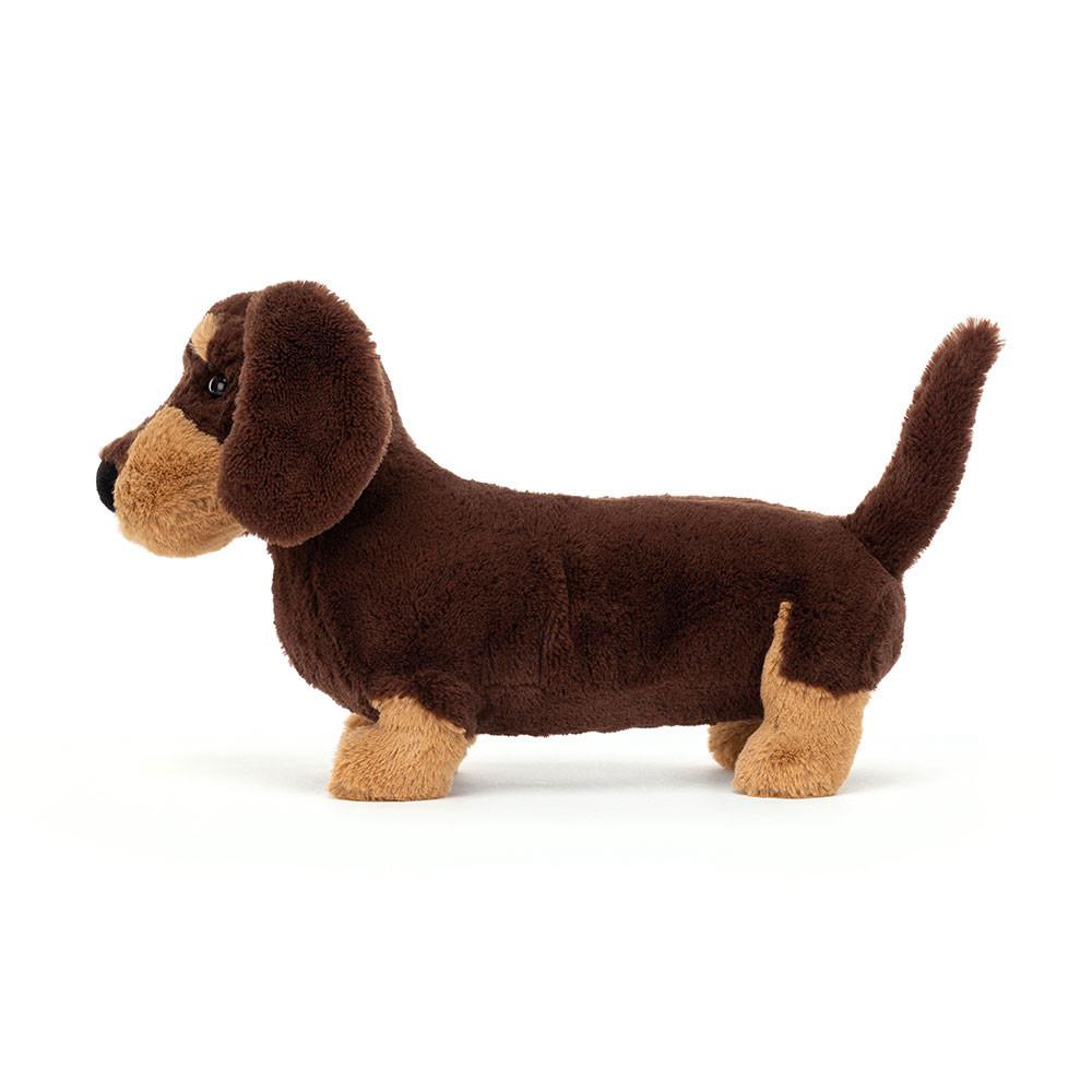 Jellycat Otto Sausage Dog 7.5in x 3.5in x 11.4in Animals Braun | Deutschland  673-ZYKGXV