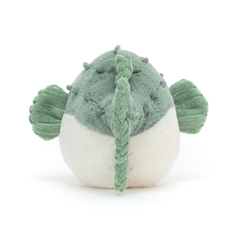 Jellycat Pacey Pufferfish 16cm x 12cm x 23cm Animals Grün | Deutschland  085-WVZDFY