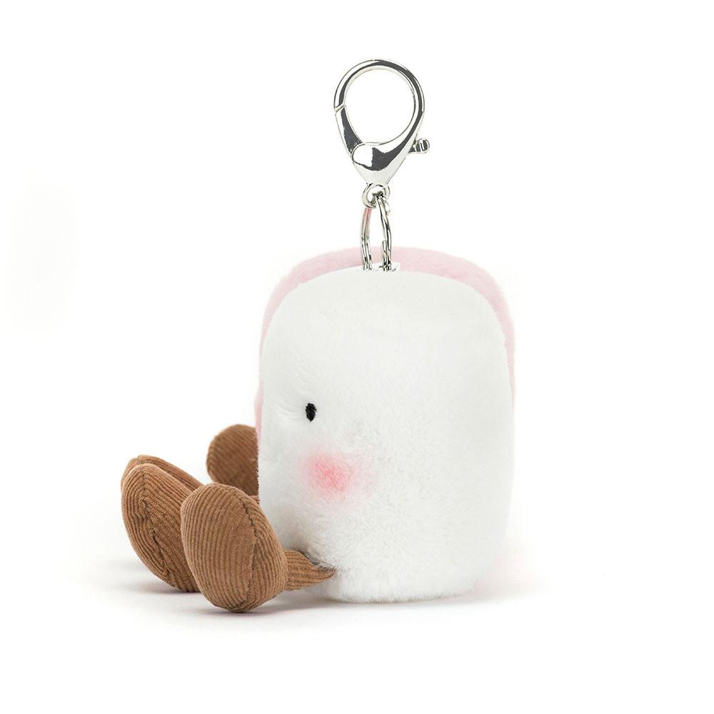 Jellycat Pair of Marshmallows 15cm x 11cm x 5cm Bag Charm Rosa | Deutschland  675-CUWLHG