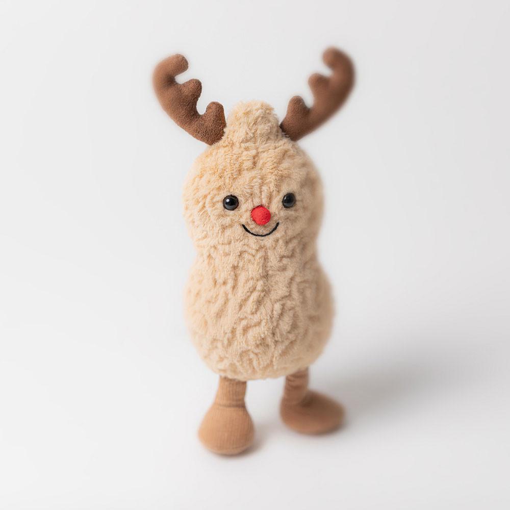 Jellycat Peanut Reindeer 15cm x 7cm x 6cm Amuseables Beige | Deutschland  210-TKPGSO