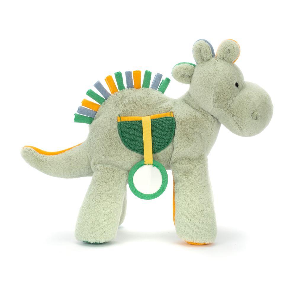 Jellycat Peek-a-Book Dino Activity Toy 20cm x 8cm Baby & Books Grün | Deutschland  395-ODXYRZ