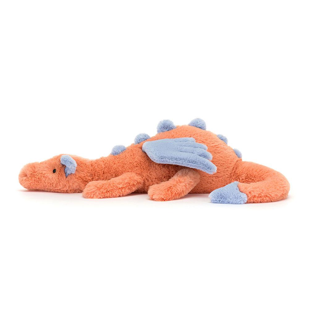 Jellycat Persimmon Dragon 12cm x 14cm x 50cm Animals Orange | Deutschland  973-GSMDHA