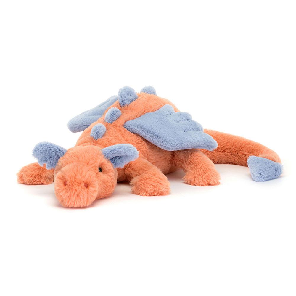 Jellycat Persimmon Dragon 12cm x 14cm x 50cm Animals Orange | Deutschland  973-GSMDHA