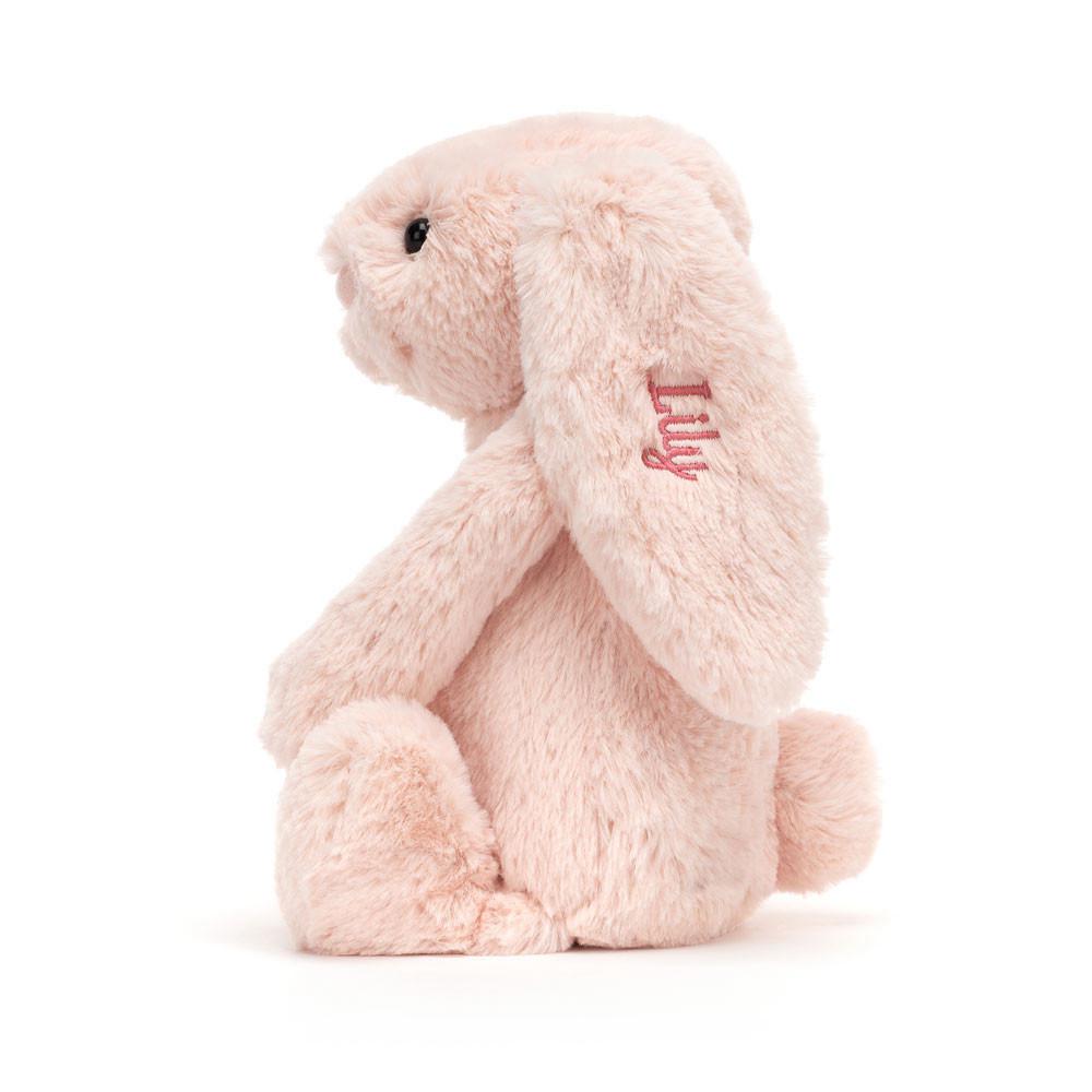 Jellycat Personalised Bashful Blush Bunny Medium 31cm x 12cm x 9cm Baby & Books Rosa | Deutschland  054-ZCXYQV