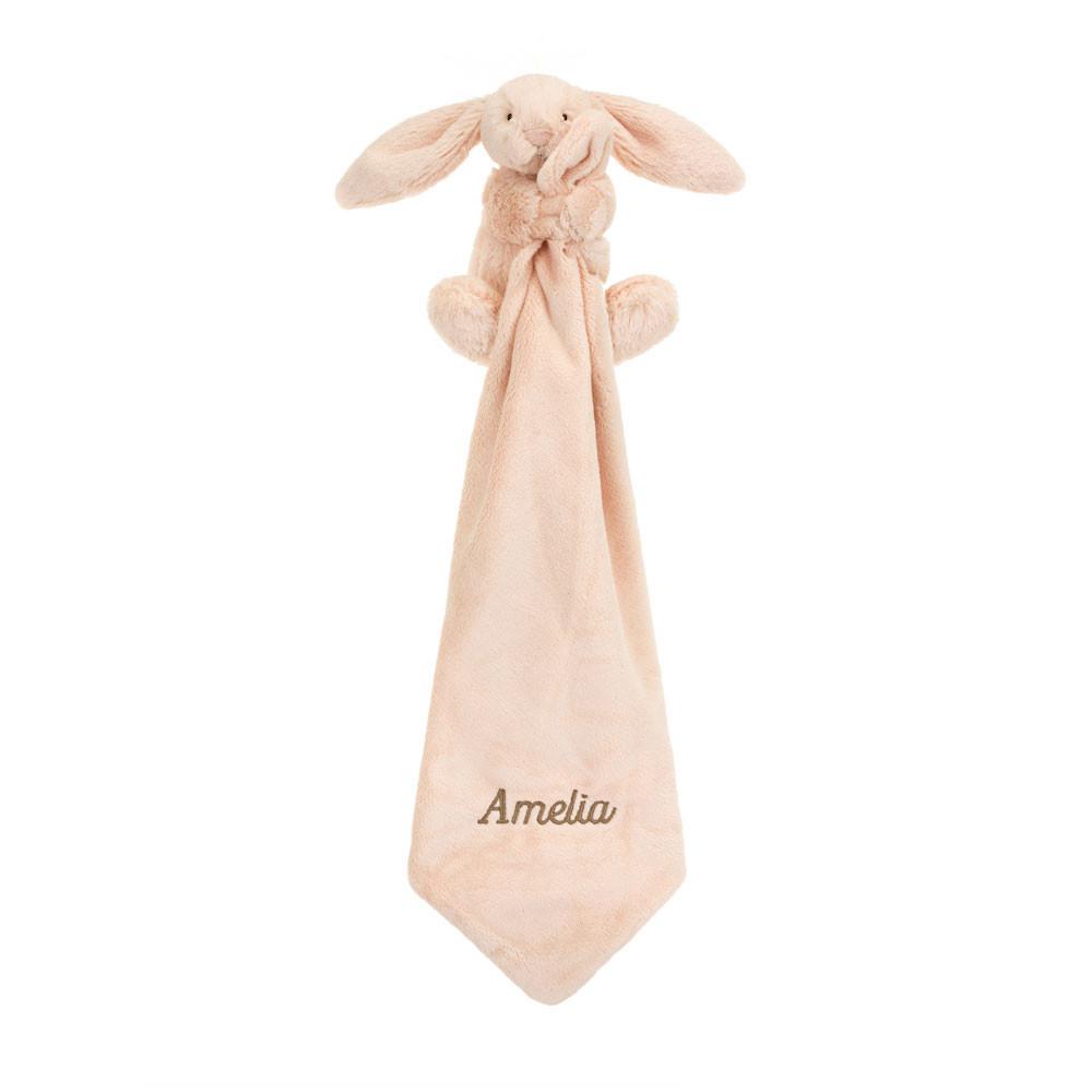 Jellycat Personalised Bashful Blush Bunny Soother 15cm x 34cm x 34cm Baby & Books Rosa | Deutschland  394-CKBAQI