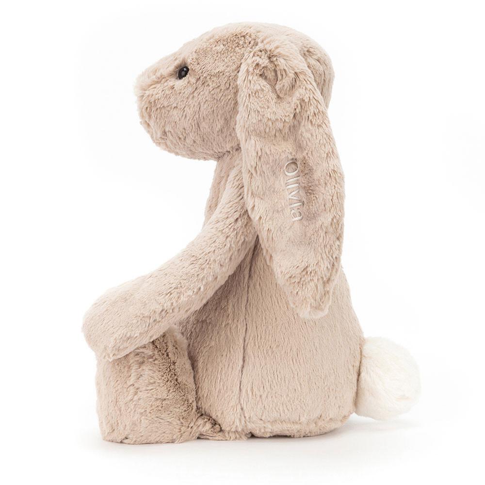Jellycat Personalised Bashful Bunny Huge 51cm x 21cm x 12cm Baby & Books Beige | Deutschland  903-LNVXDF