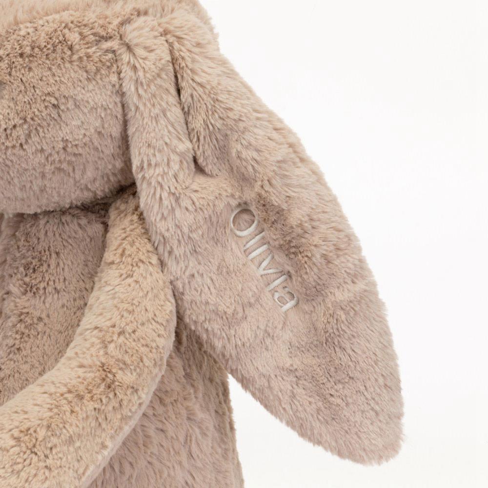 Jellycat Personalised Bashful Bunny Huge 51cm x 21cm x 12cm Baby & Books Beige | Deutschland  903-LNVXDF