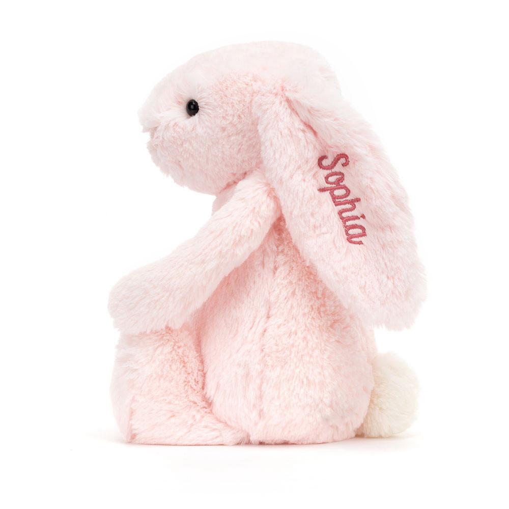 Jellycat Personalised Bashful Bunny Medium 51cm x 21cm x 12cm Discover Rosa | Deutschland  461-NOBXRJ