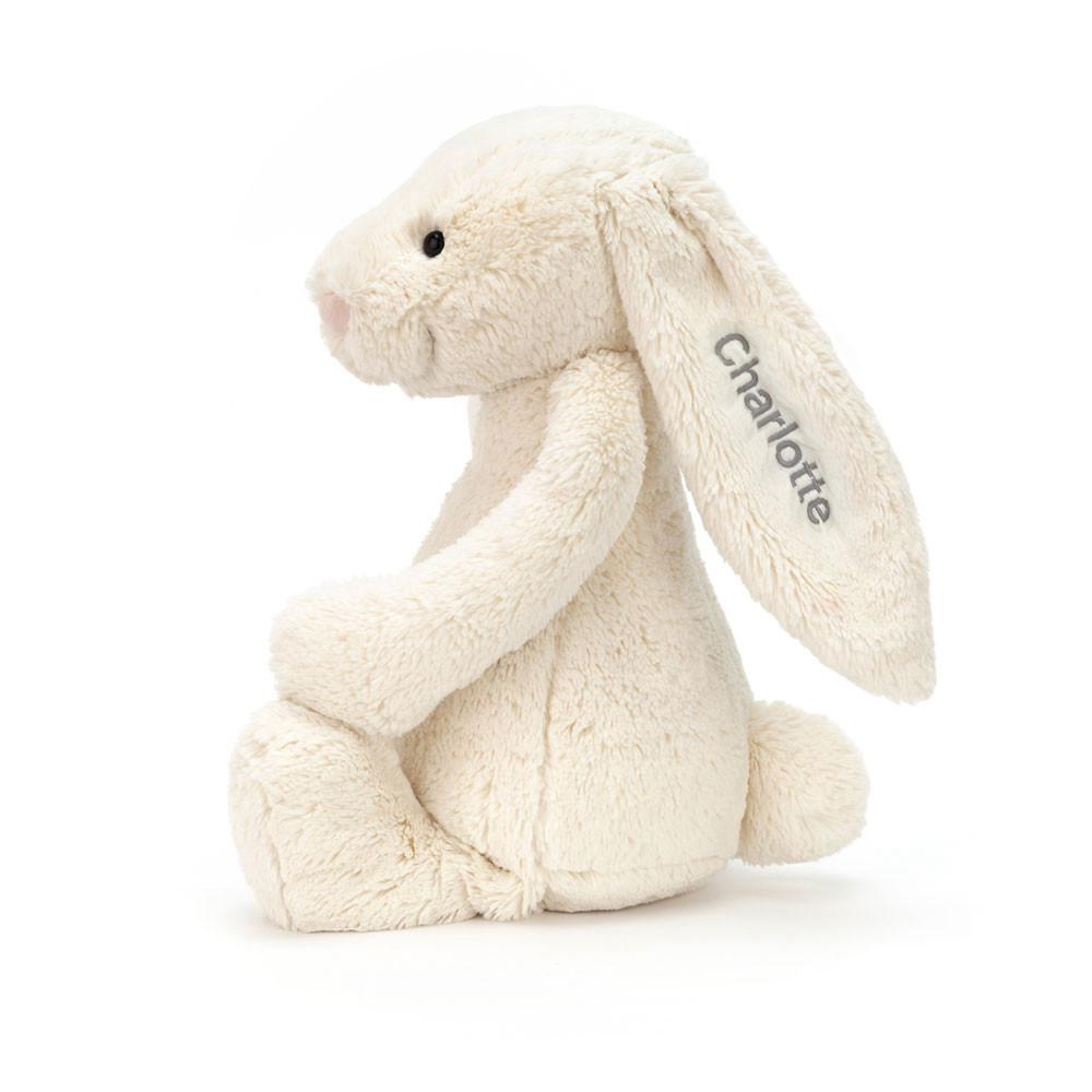 Jellycat Personalised Bashful Cream Bunny Huge 51cm x 21cm x 12cm Discover Weiß | Deutschland  821-GJPRSE