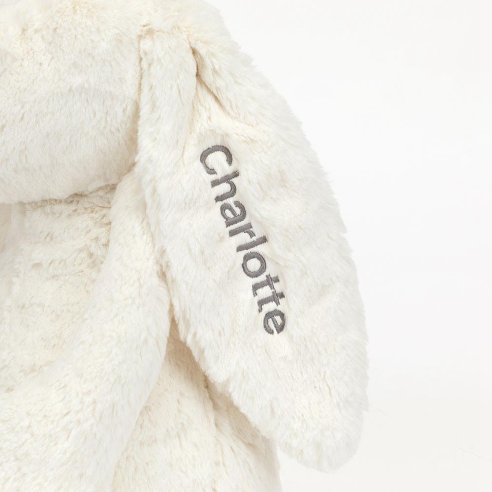 Jellycat Personalised Bashful Cream Bunny Huge 51cm x 21cm x 12cm Discover Weiß | Deutschland  821-GJPRSE