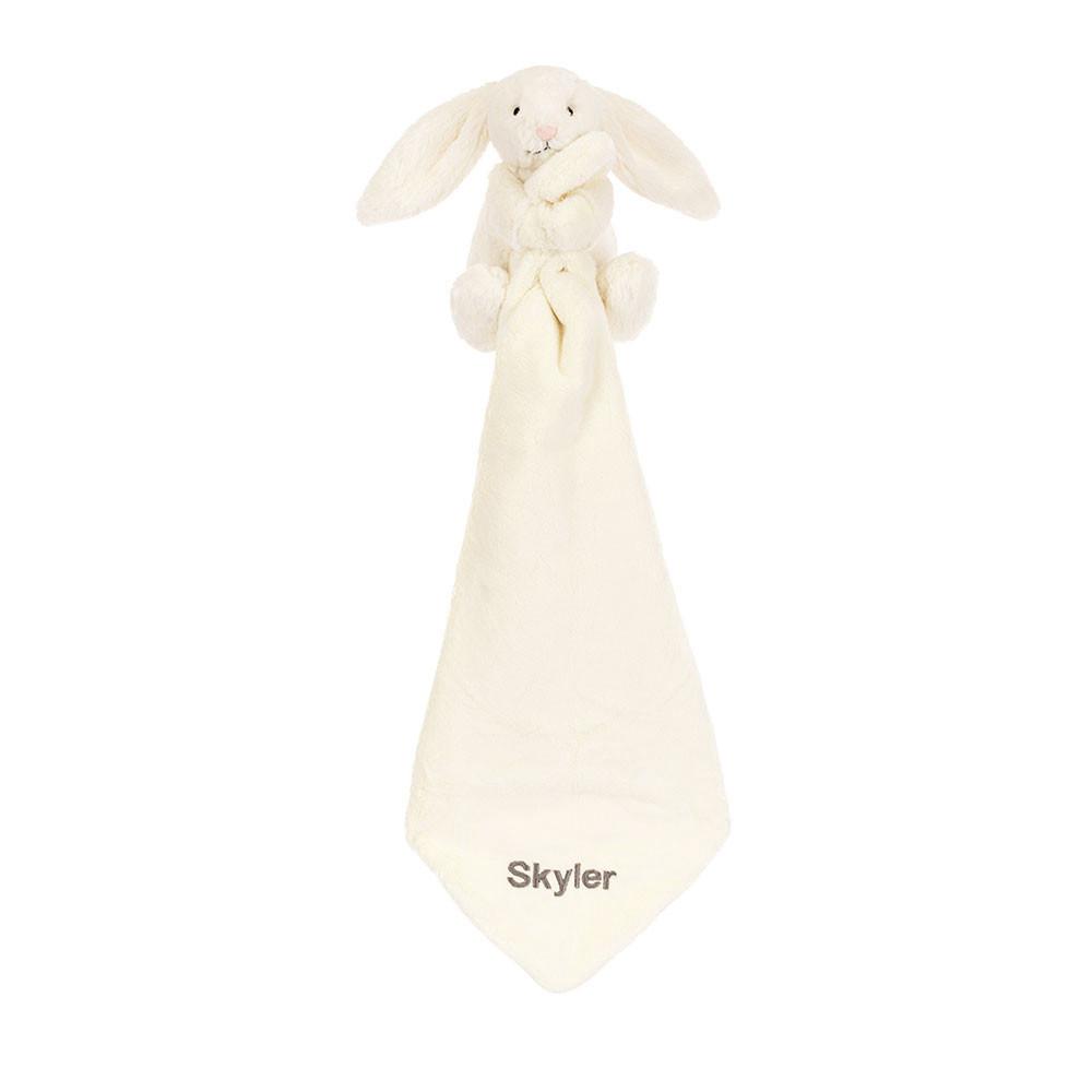 Jellycat Personalised Bashful Cream Bunny Soother 15cm x 34cm x 34cm Baby & Books Weiß | Deutschland  075-DIYAJZ