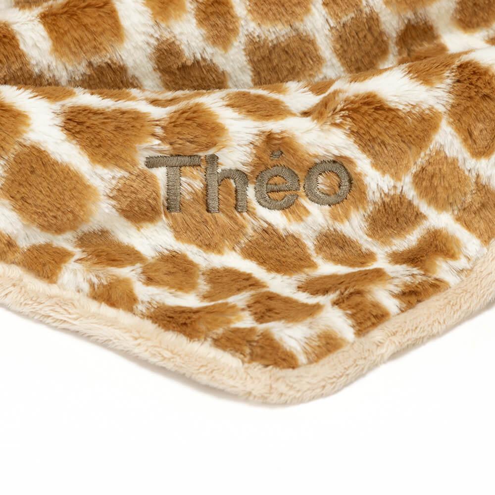Jellycat Personalised Bashful Giraffe Blankie 56cm x 70cm x 9cm Baby & Books Orange | Deutschland  340-QNZEGI
