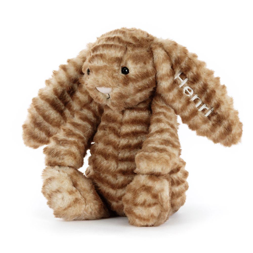 Jellycat Personalised Bashful Luxe Bunny Juniper 31cm x 12cm x 9cm Discover Braun | Deutschland  754-KSAJDL