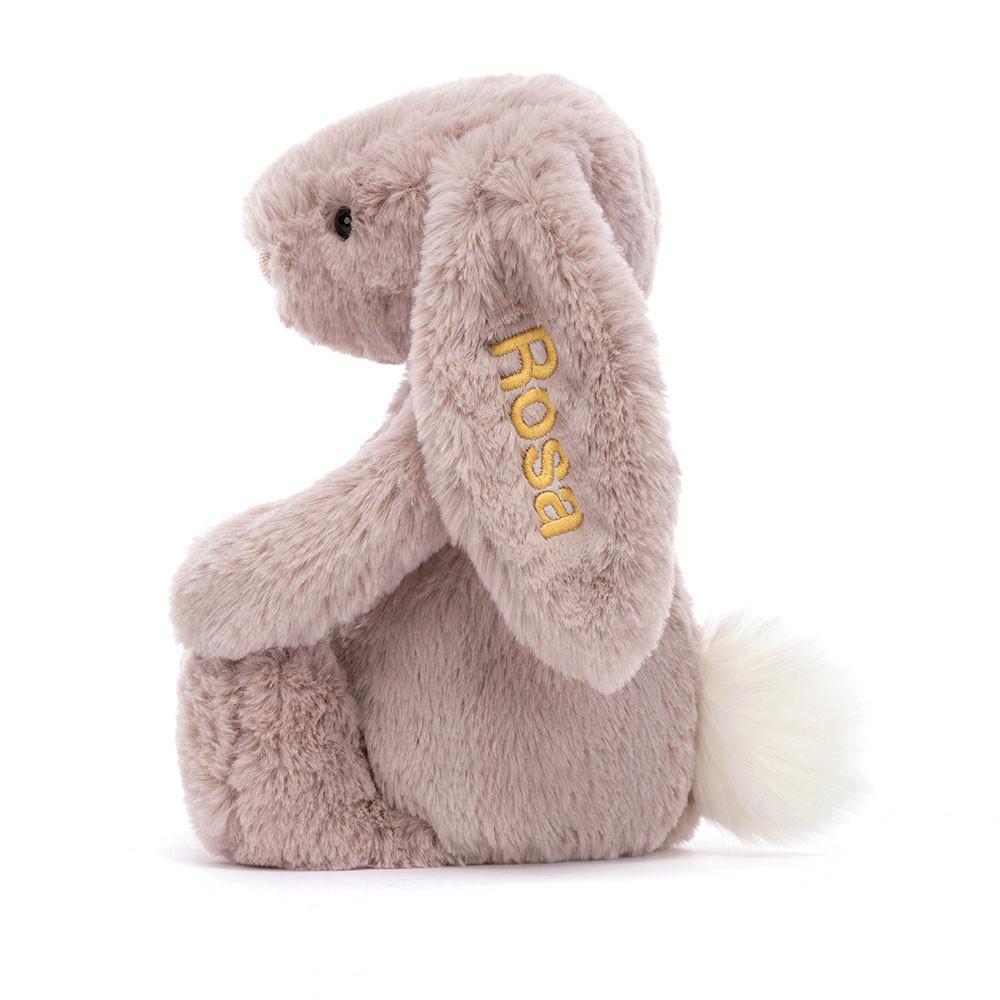 Jellycat Personalised Bashful Luxe Bunny Rosa Medium 31cm x 12cm x 9cm Discover Rosa | Deutschland  824-OYMLEG