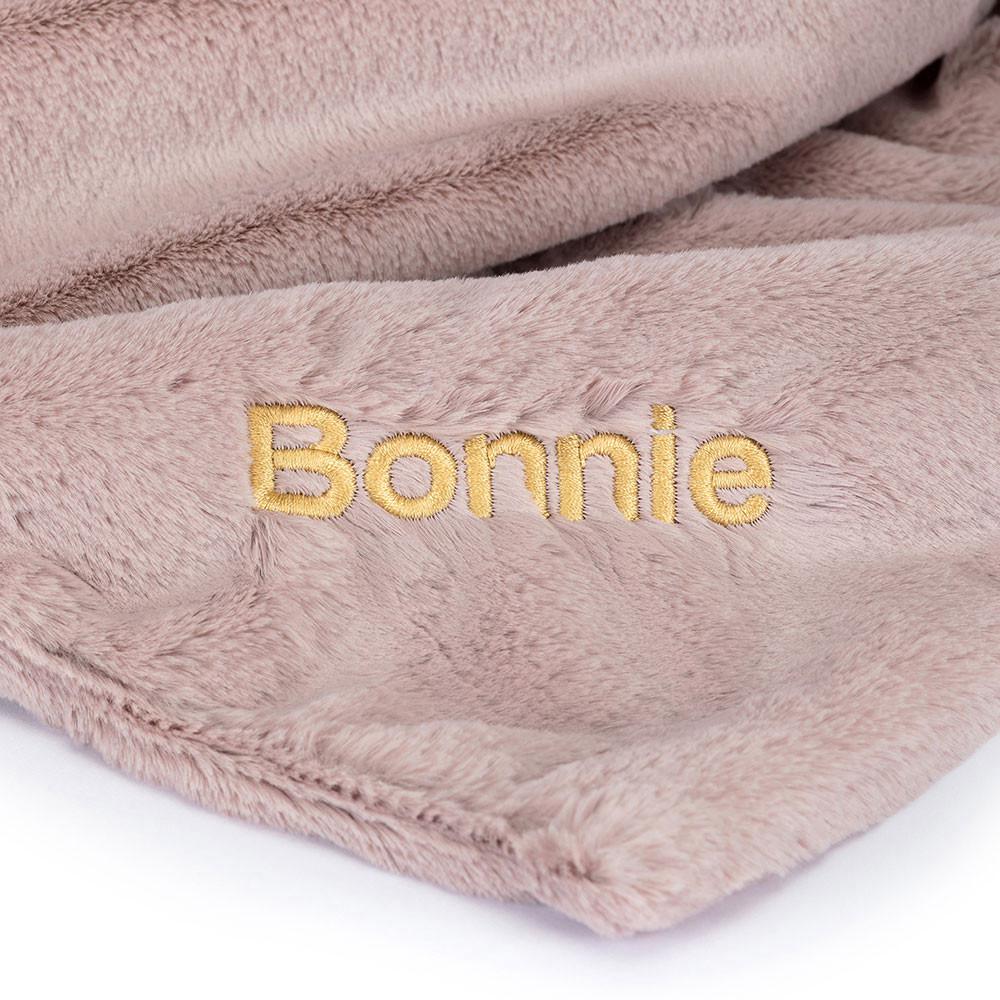 Jellycat Personalised Bashful Luxe Bunny Rosa Blankie 56cm x 70cm x 9cm Baby & Books Rosa | Deutschland  403-JGTVLY