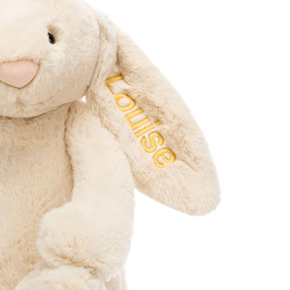 Jellycat Personalised Bashful Luxe Bunny Willow Huge 51cm x 21cm x 12cm Discover Beige | Deutschland  897-VSUGBQ