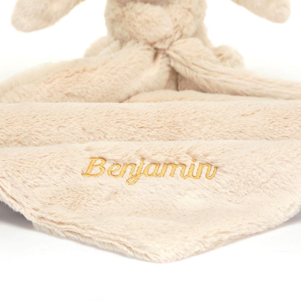 Jellycat Personalised Bashful Luxe Bunny Willow Soother 15cm x 34cm x 34cm Baby & Books Beige | Deutschland  056-WYIRPO
