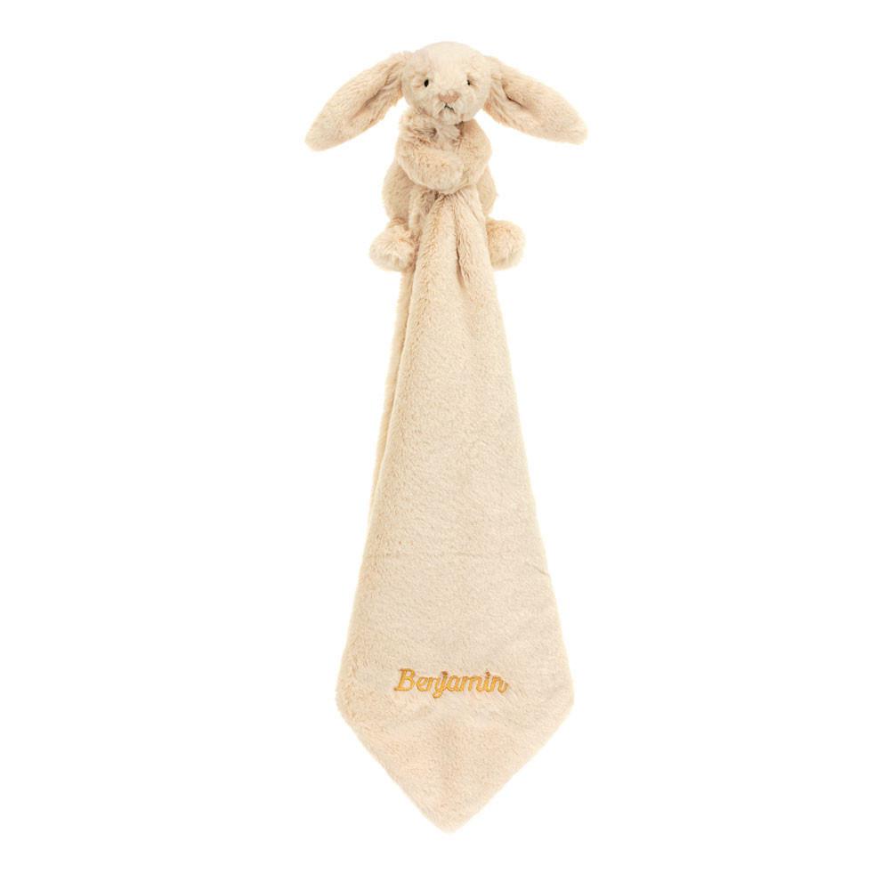 Jellycat Personalised Bashful Luxe Bunny Willow Soother 15cm x 34cm x 34cm Baby & Books Beige | Deutschland  056-WYIRPO