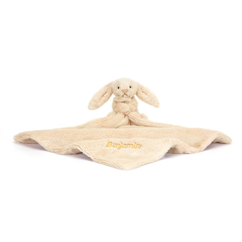 Jellycat Personalised Bashful Luxe Bunny Willow Soother 15cm x 34cm x 34cm Baby & Books Beige | Deutschland  056-WYIRPO