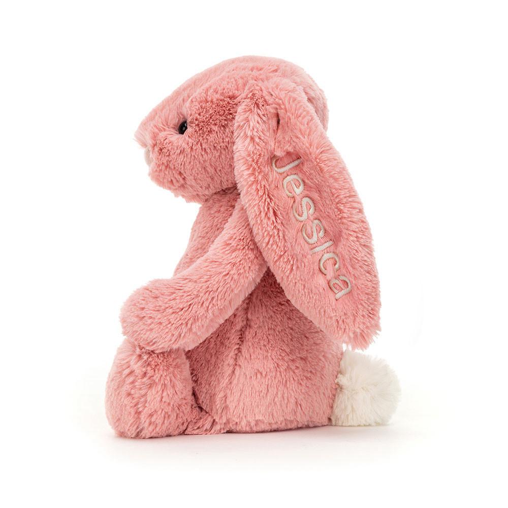 Jellycat Personalised Bashful Petal Bunny Medium 31cm x 12cm x 9cm Discover Rosa | Deutschland  976-XYWIPL