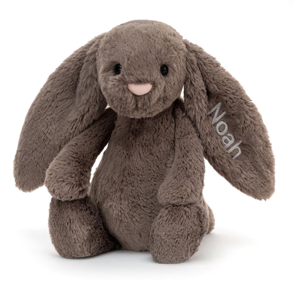 Jellycat Personalised Bashful Truffle Bunny Medium 31cm x 12cm x 9cm Discover Braun | Deutschland  056-LHCFQS