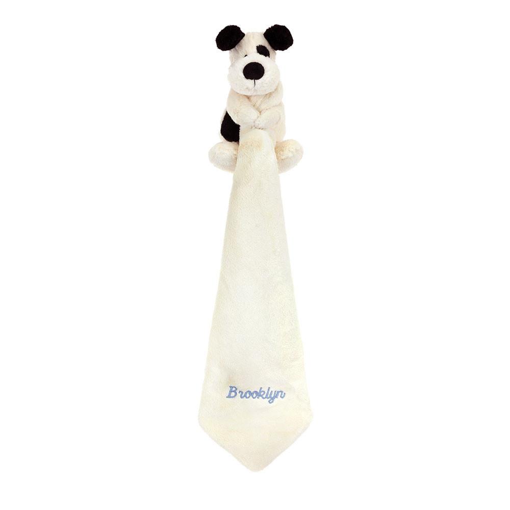 Jellycat Personalised Bashful & Cream Puppy Soother 56cm x 70cm x 9cm Baby & Books Weiß | Deutschland  407-ONKAHE