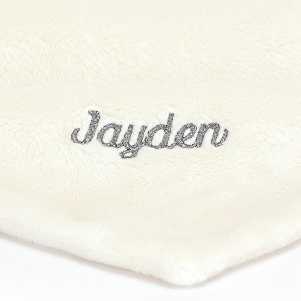 Jellycat Personalised Moon Soother 10cm x 34cm x 34cm Baby & Books Weiß | Deutschland  971-SRKNOQ
