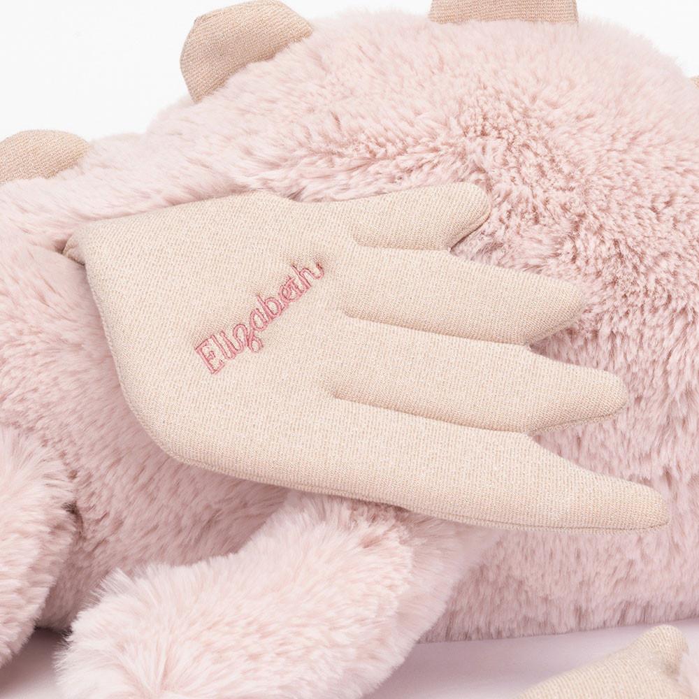 Jellycat Personalised Rose Dragon Huge 19cm x 20cm x 66cm Discover Rosa | Deutschland  819-QMJOUD