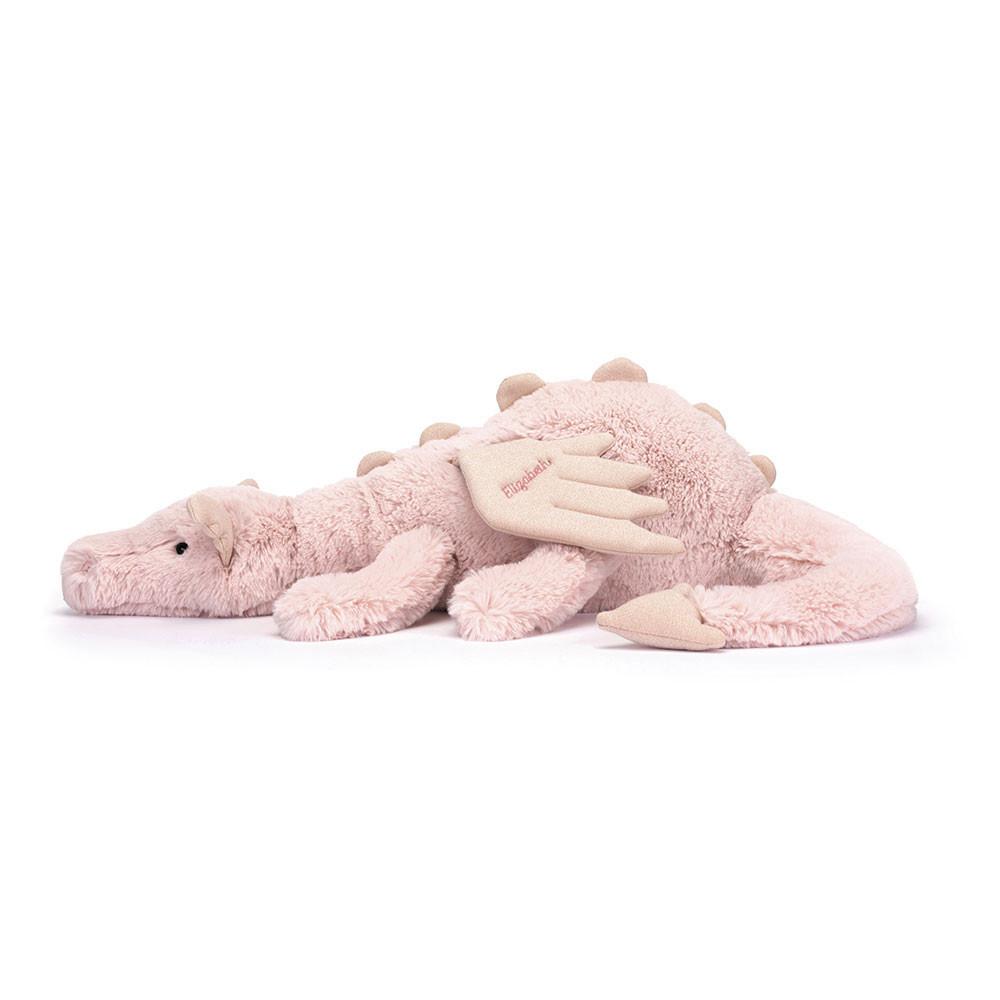 Jellycat Personalised Rose Dragon Huge 19cm x 20cm x 66cm Discover Rosa | Deutschland  819-QMJOUD