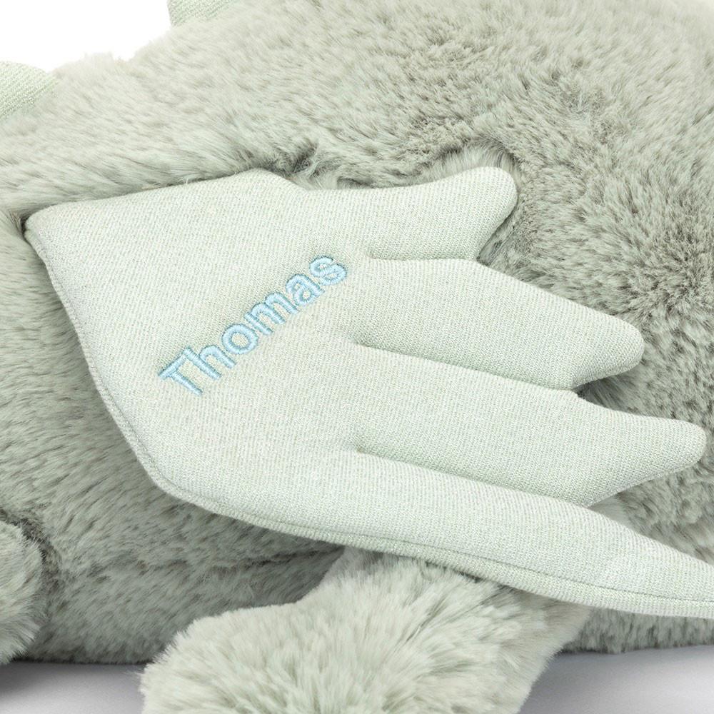 Jellycat Personalised Sage Dragon Huge 19cm x 20cm x 66cm Discover Grün | Deutschland  340-FQSALV