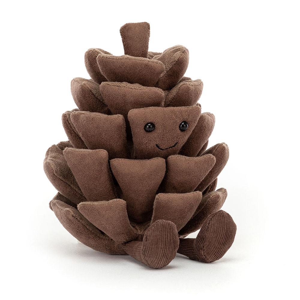 Jellycat Pine Cone 16cm x 10cm x 8cm Amuseables Braun | Deutschland  794-JDFQPG