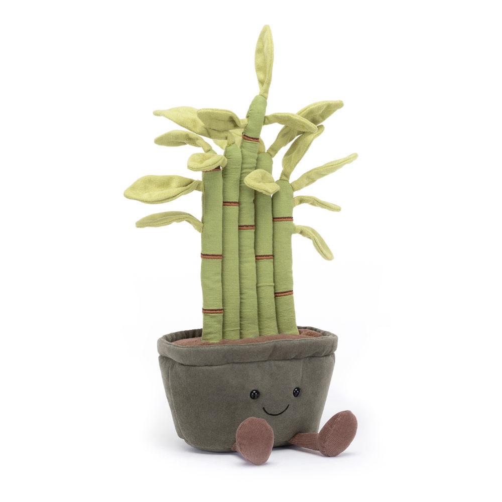 Jellycat Potted Bamboo 31cm x 12cm x 7cm Amuseables Grün | Deutschland  937-HBEOTA