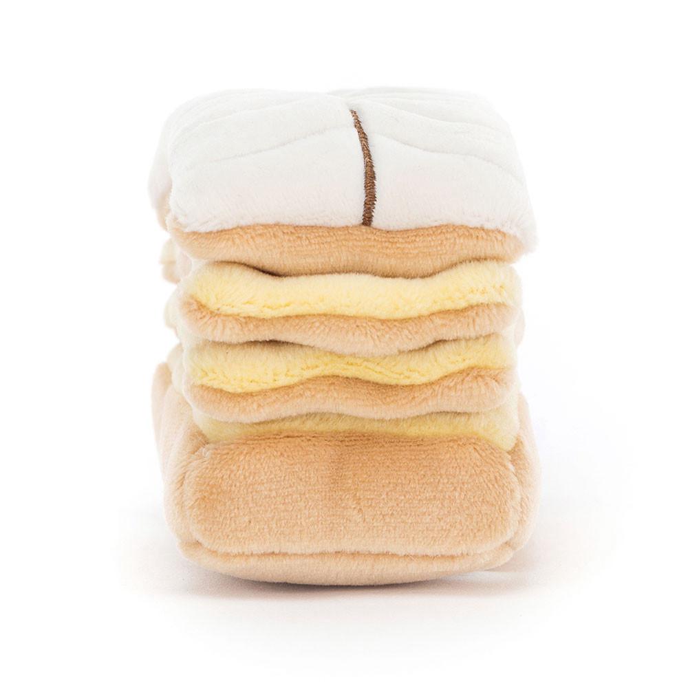 Jellycat Pretty Patisserie Mille Feuille 6cm x 10cm x 5cm Amuseables Beige | Deutschland  354-AWSGVY