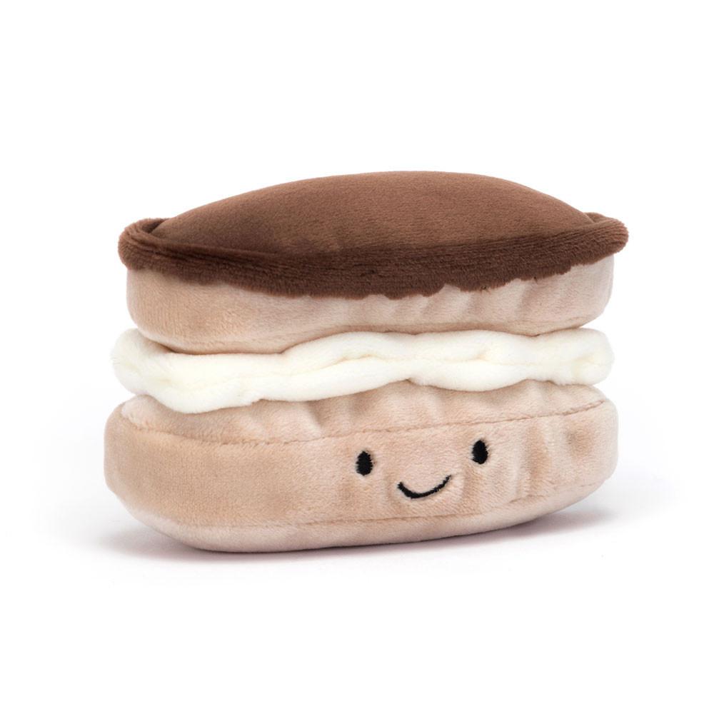 Jellycat Pretty Patisserie Éclair 7cm x 12cm x 6cm Amuseables Beige | Deutschland  078-HZKRBO