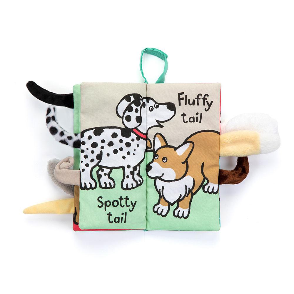 Jellycat Puppy Tails Activity Book 22cm x 13cm x 5cm Baby & Books Grün | Deutschland  869-YTQBOL