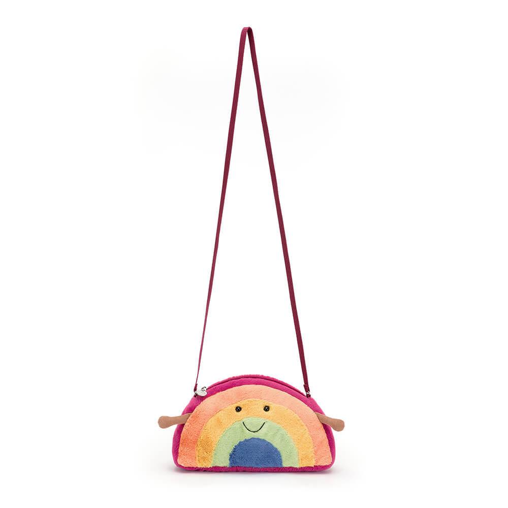 Jellycat Rainbow 13cm x 25cm x 5cm Tasche Gelb | Deutschland  163-JEAGRB