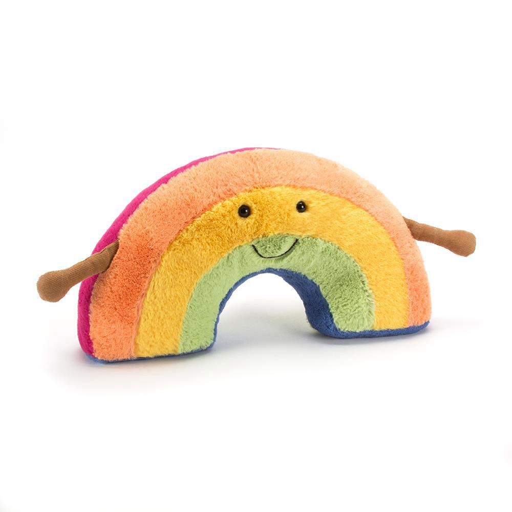 Jellycat Rainbow 17cm x 32cm x 9cm Amuseables Gelb | Deutschland  698-KSJHGY