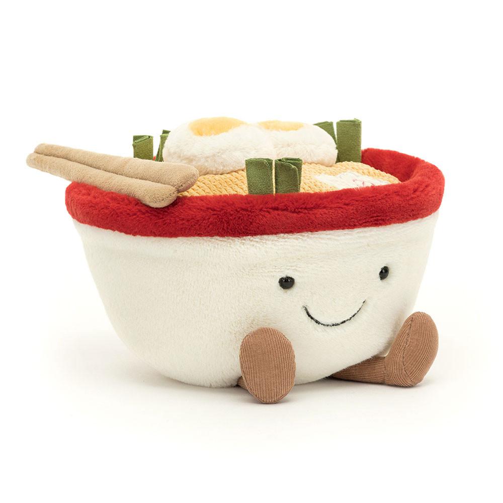 Jellycat Ramen 15cm x 17cm x 16cm Amuseables Grau | Deutschland  129-OHDYMJ
