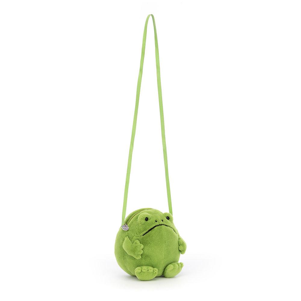 Jellycat Ricky Rain Frog 17cm x 17cm x 5cm Tasche Grün | Deutschland  176-RUKTMQ