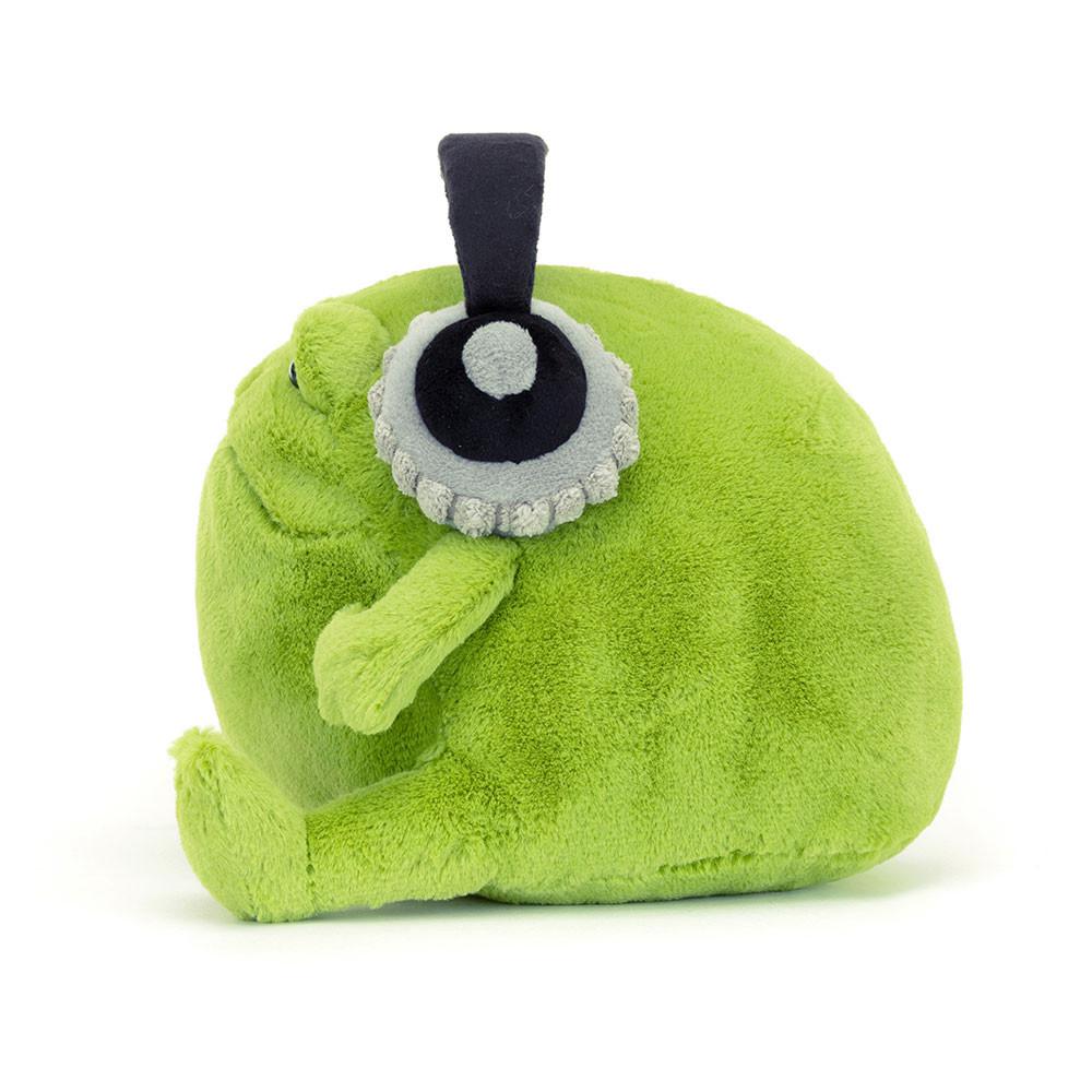 Jellycat Ricky Rain Frog Headphones 15cm x 16cm x 18cm Animals Grün | Deutschland  834-IDFRLM