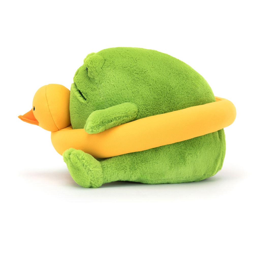 Jellycat Ricky Rain Frog Rubber Ring 15cm x 17cm x 18cm Animals Grün | Deutschland  824-CZOQFB