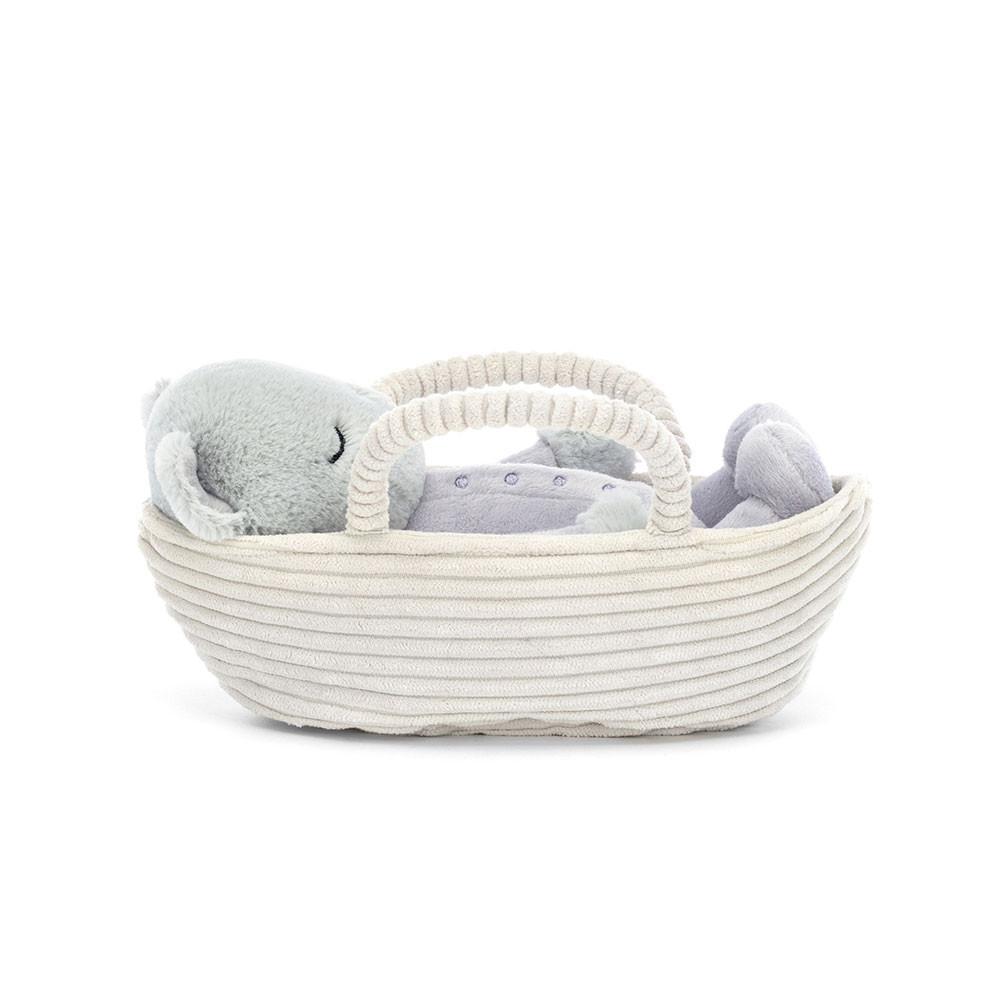 Jellycat Rock-a-Bye Kitten 12cm x 9cm x 20cm Animals Grau | Deutschland  410-KWTQXS