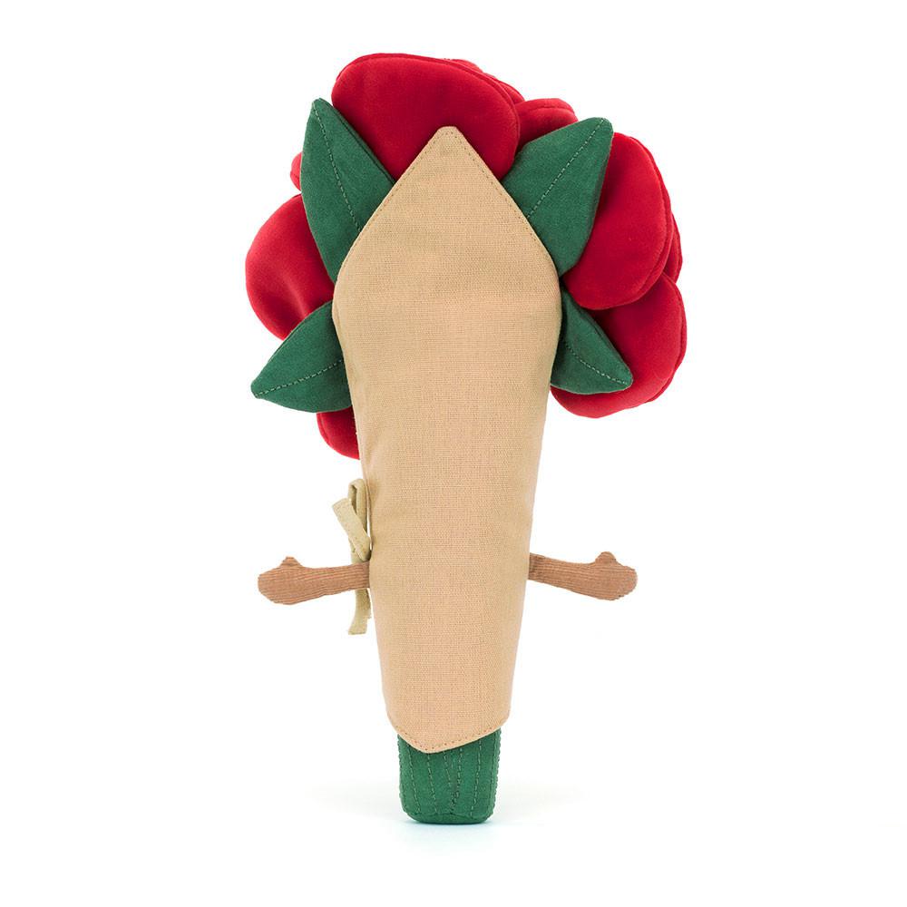 Jellycat Rose Bouquet 30cm x 17cm x 6cm Amuseables Rot | Deutschland  542-AQWDBP