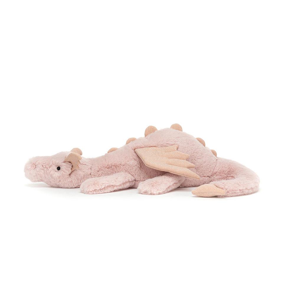 Jellycat Rose Dragon 12cm x 14cm x 50cm Animals Rosa | Deutschland  582-AYJNBM
