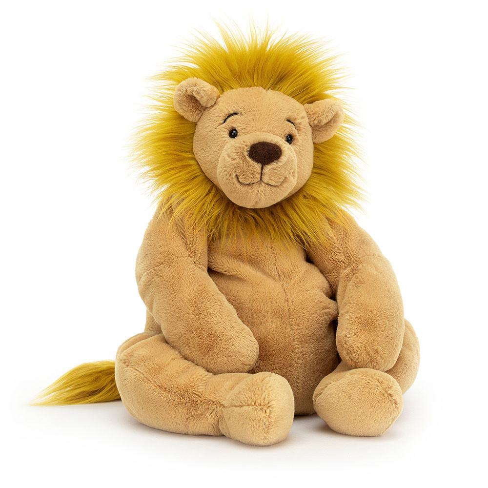 Jellycat Rumpletum Lion 27cm x 21cm x 22cm Animals Gelb | Deutschland  108-DZBEKL