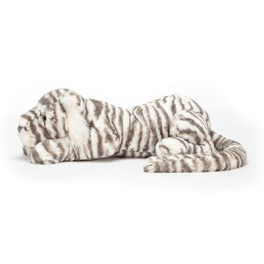 Jellycat Sacha Snow Tiger 13cm x 14cm x 36cm Animals Weiß | Deutschland  062-LPKRZU