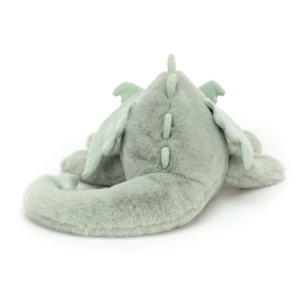 Jellycat Sage Dragon 4.7in x 5.5in x 19.7in Animals Grün | Deutschland  276-ARYKUT