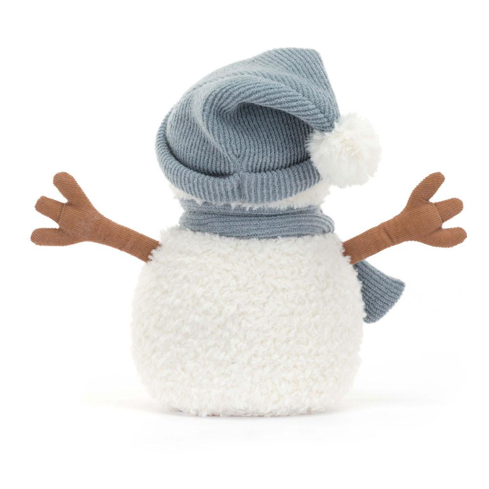 Jellycat Sammie Snowman 22cm x 13cm x 11cm Amuseables Weiß | Deutschland  980-FCPJDA